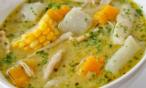 طريقة عمل شوربة الذرة الكاربيبة